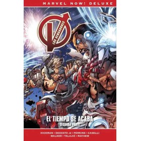 Los vengadores de Johnathan Hickman Vol 09 El Tiempo se Acaba 2da Parte Marvel now Deluxe